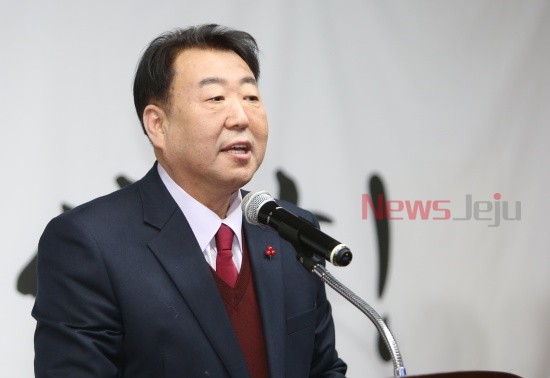 김방훈 제주도지사 후보(자유한국당).