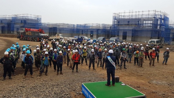 ▲ 서귀포시는 지난 16일 건축공사장 안전점검의 날을 운영했다. ©Newsjeju
