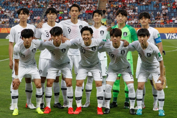 ▲ 사상 최초로 U-20 월드컵 결승전에 진출한 한국 남자축구 대표팀. 사진=뉴시스. ©Newsjeju