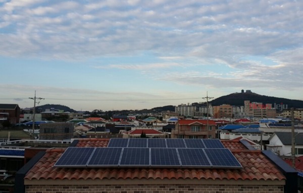 태양광 발전시설.