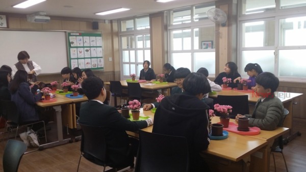 ▲ 성산중학교. ©Newsjeju