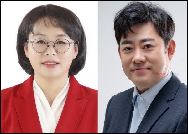 제주시을 선거구에 출마한 미래통합당 예비후보자들(김효, 부상일)