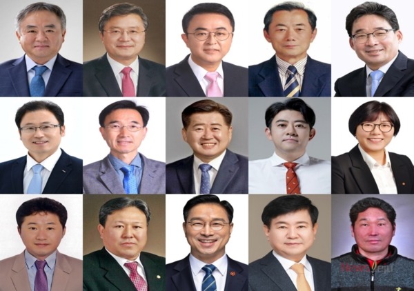 ▲ 제주지역 국회의원 후보자들. ©Newsjeju