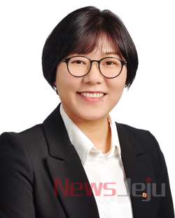 ▲ 강은주 국회의원 후보. ©Newsjeju