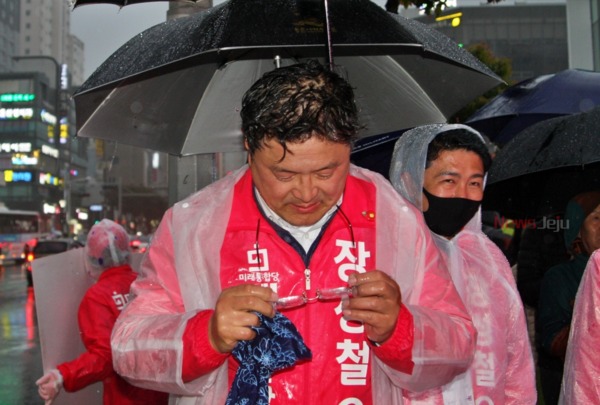 ▲ 장성철 국회의원 후보 ©Newsjeju
