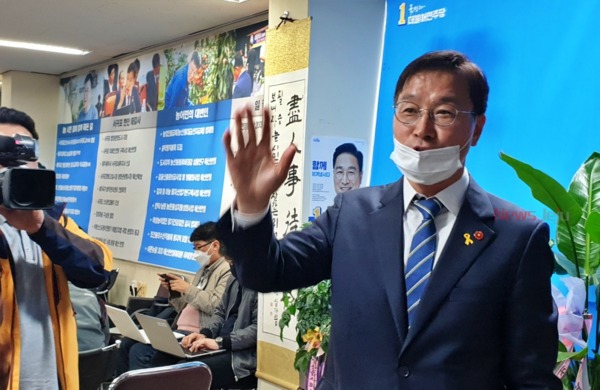 ▲ 위성곤 국회의원 후보(더불어민주당) ©Newsjeju