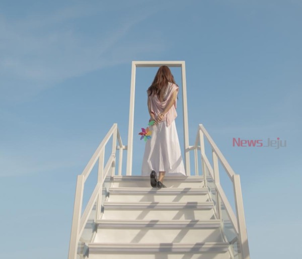 ▲ 천국의 계단 포토존. ©Newsjeju