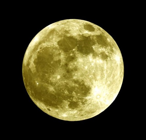 별빛누리공원에서 촬영한 보름달 사진ⓒ뉴스제주
