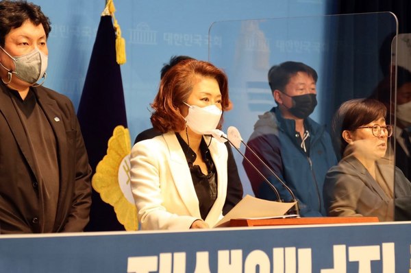 ▲ 양이원영 국회의원(더불어민주당, 비례대표). ©Newsjeju