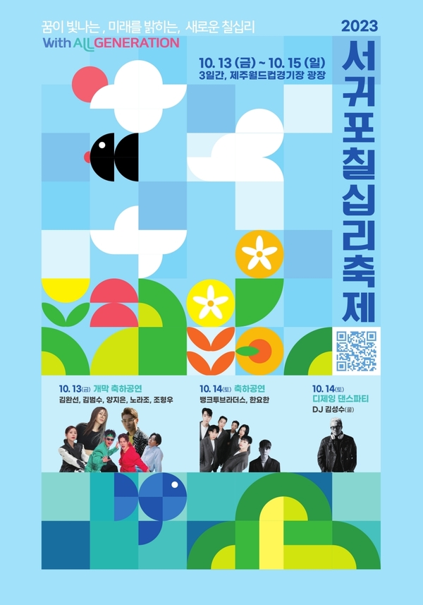 ▲ 제29회 서귀포 칠십리축제 포스터. ©Newsjeju