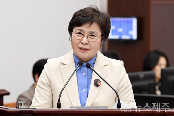 ▲ 강성의 제주도의원(더불어민주당, 화북동).